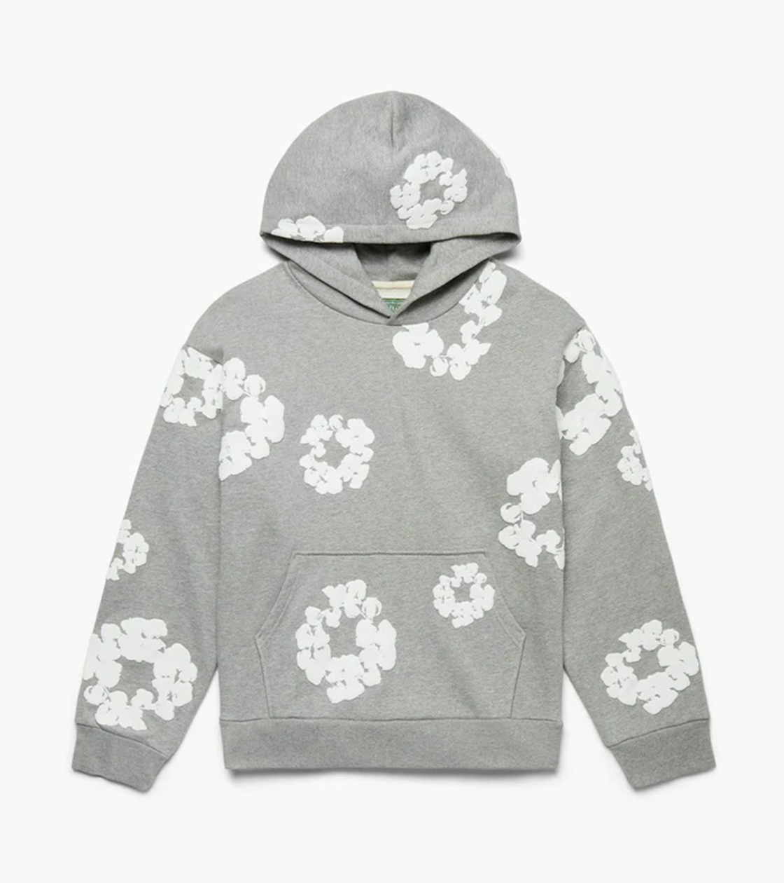 Denim Tears Hoodie grau-weiß (M)