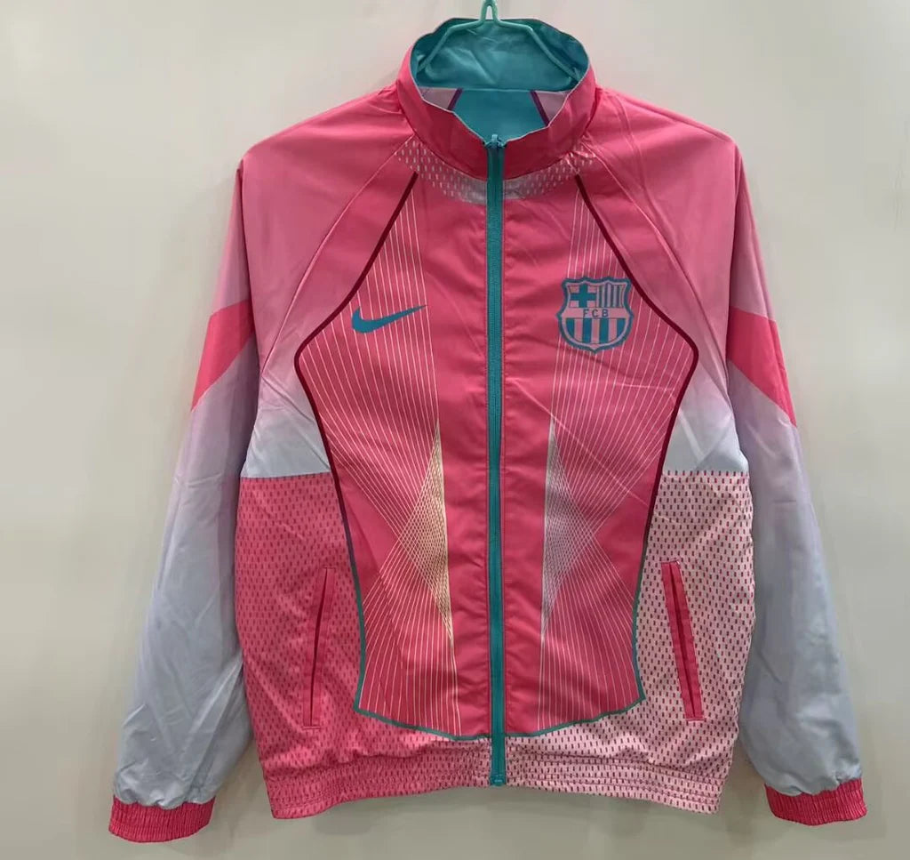 FC Barcelona Jacke Pink/Blau