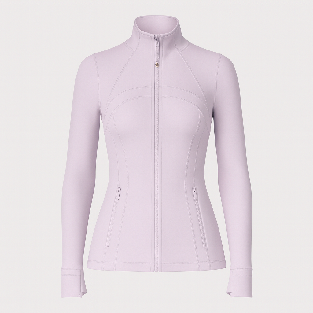 Sportset Jacke & Leggins Lila