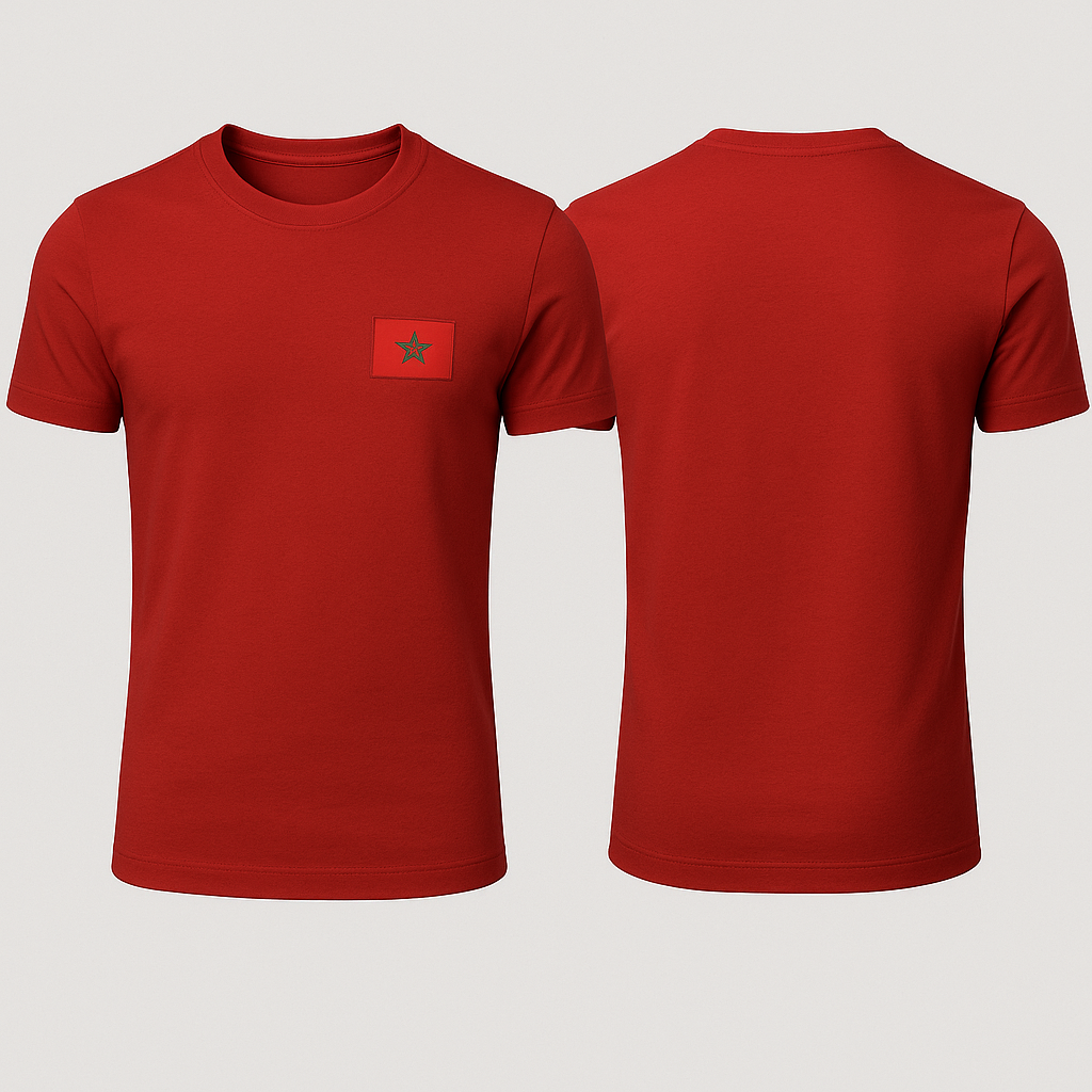 Snipez Tshirt Red Morocco