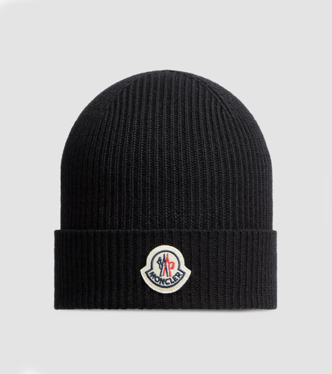 Moncler Beanie schwarz Large