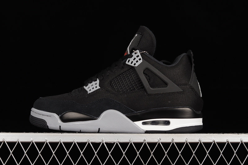 Nike Jordan 4 Canvas black