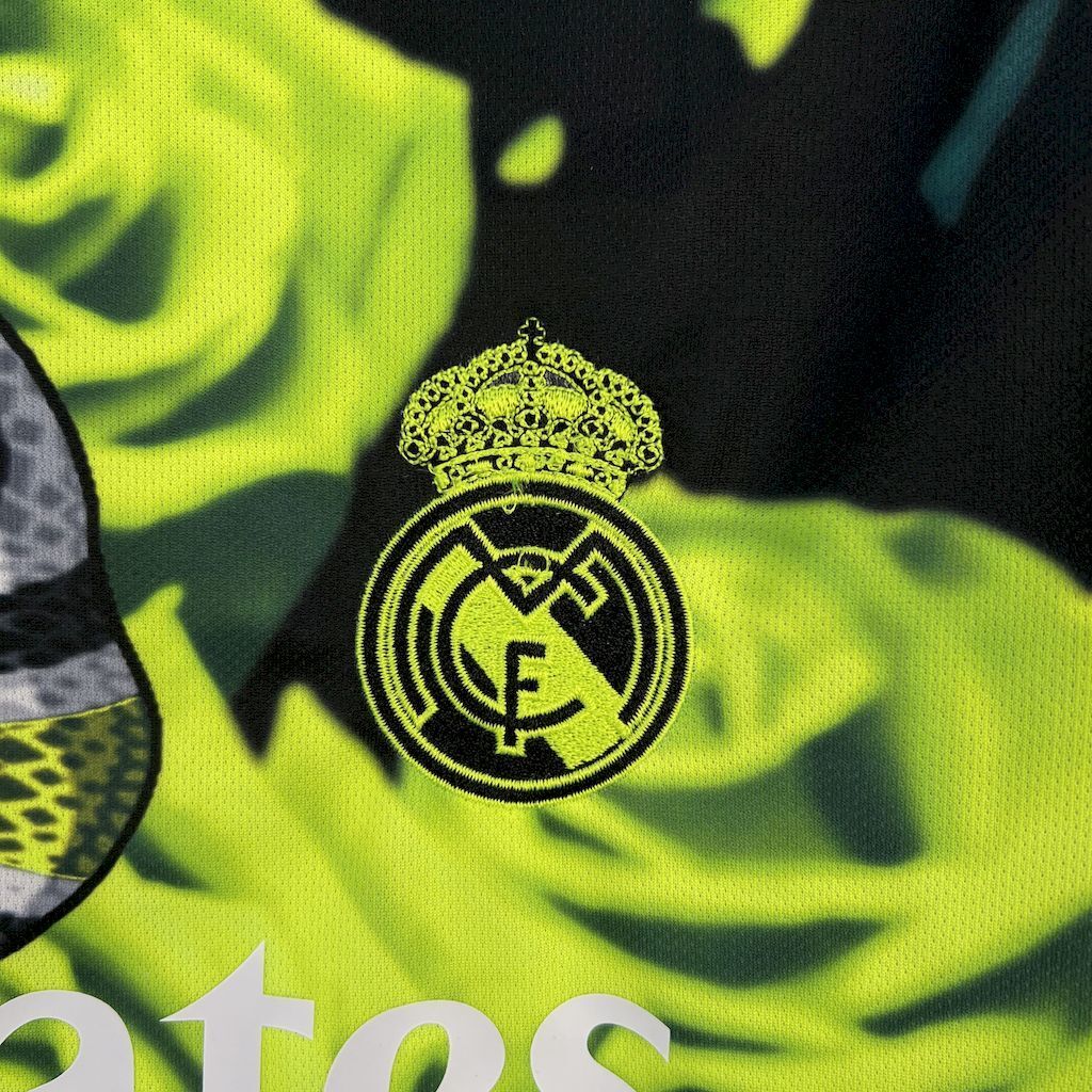 Real Madrid Green Rose Bamboo Leaf Green 25/26