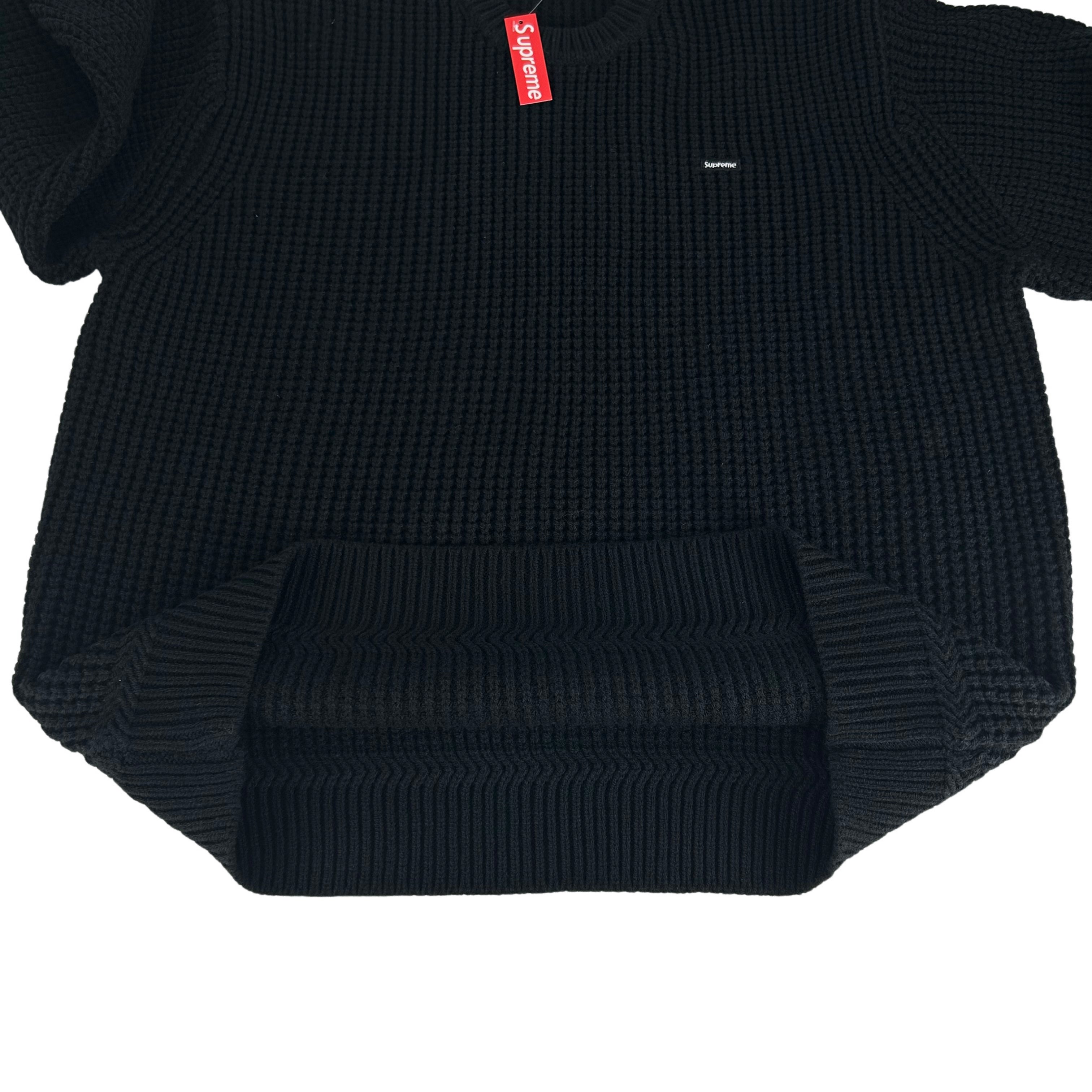 SUPREME knit Sweater schwarz (L)
