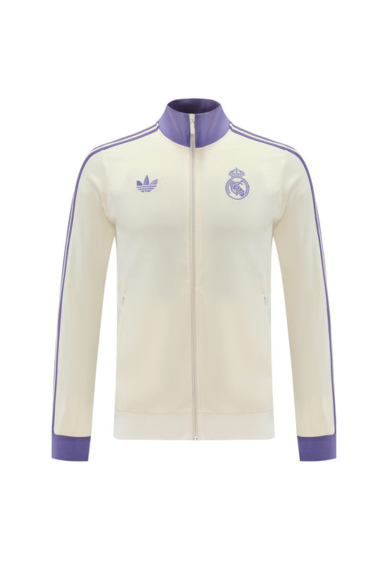 Real Madrid Trainingsanzug Beige