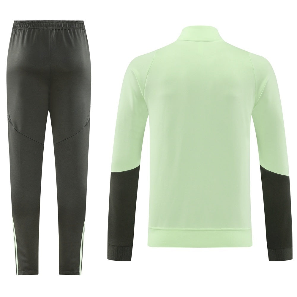 Real Madrid Mintgrün Trainingsanzug mit Jacke 25/26