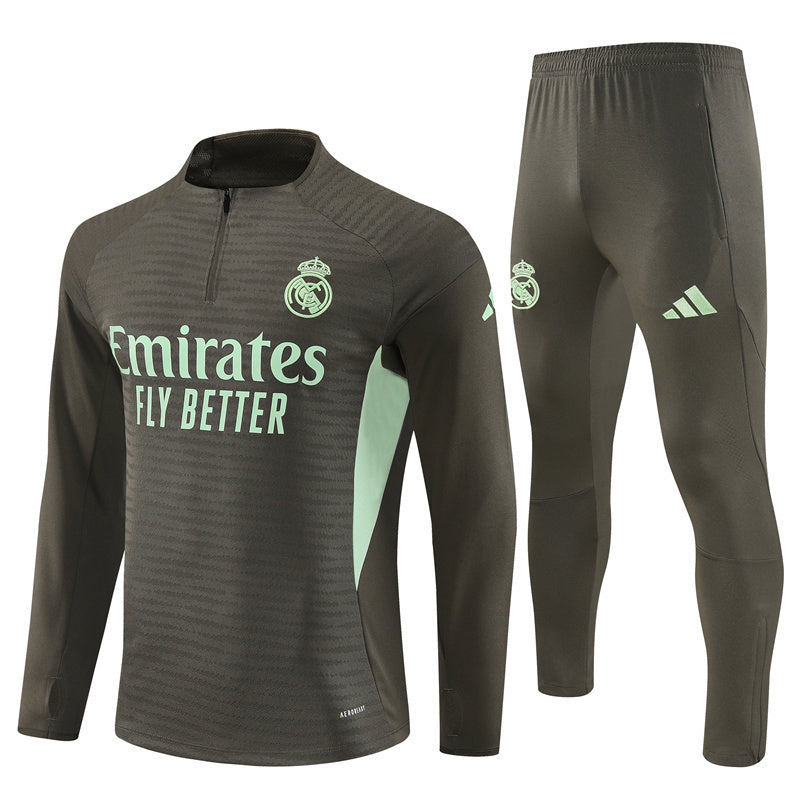 Real Madrid Trainingsanzug Mintgrün 2025/26
