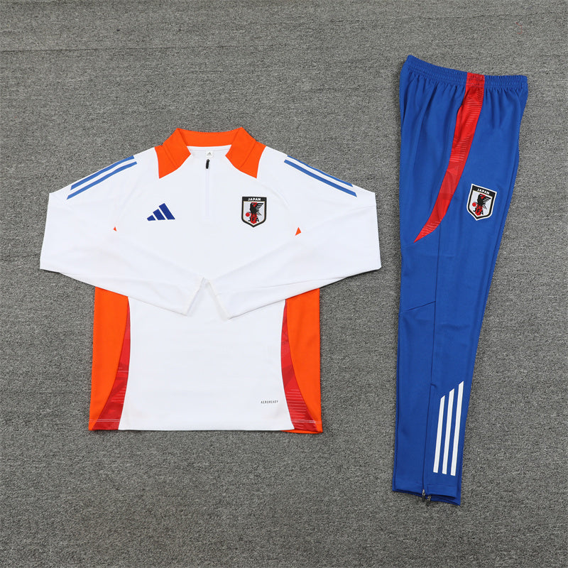 Japan Trainingsanzug White Orange