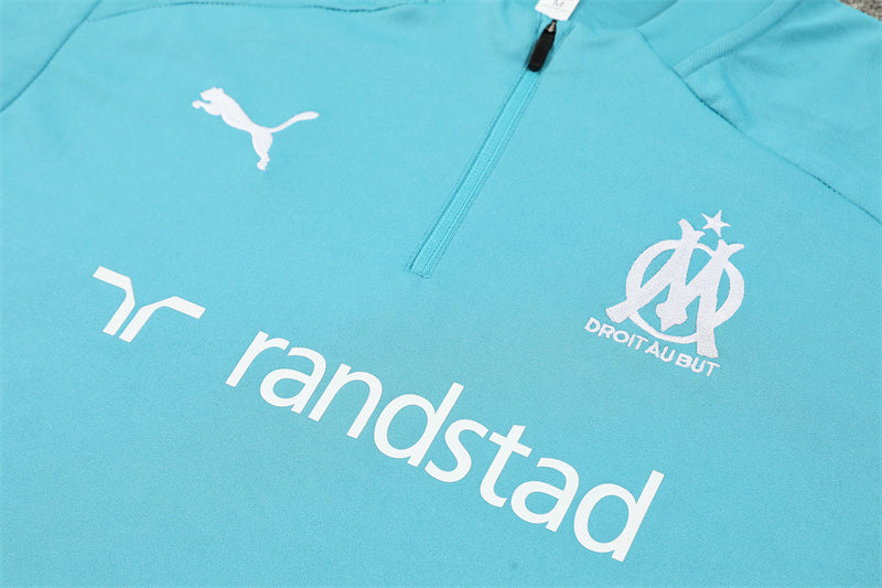 Olympique Marseille Trainingsanzug Cyan