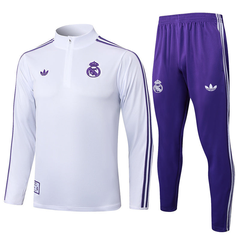 Real Madrid Trainingsanzug Retro Adidas 2025/26