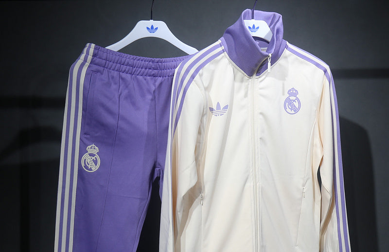 Real Madrid Trainingsanzug Beige