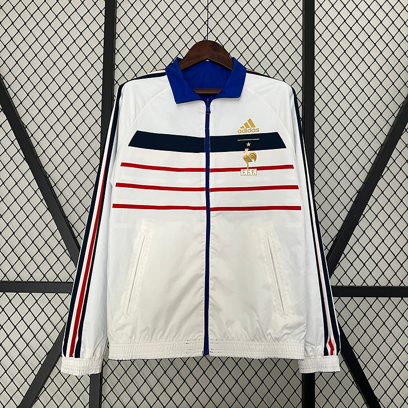Frankreich Retro Jacke 1998 Beidseitig