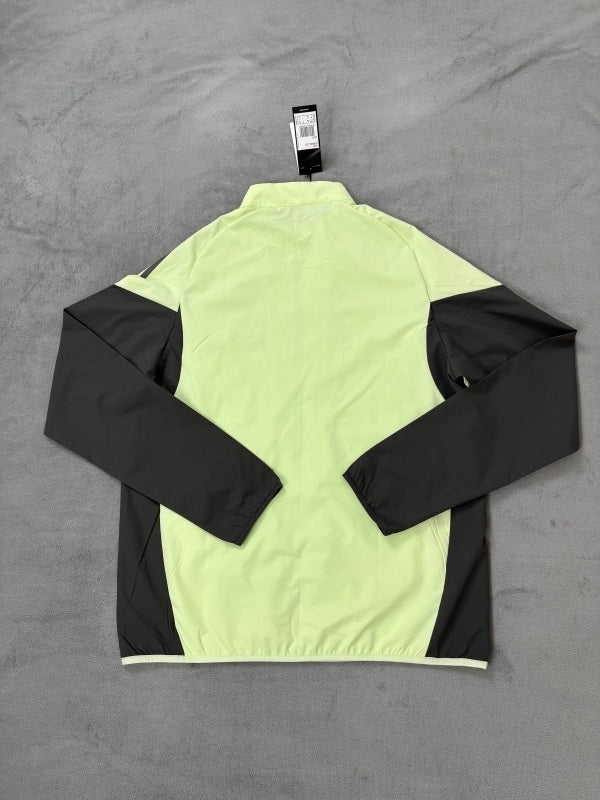 Real Madrid Jacke Neongrün