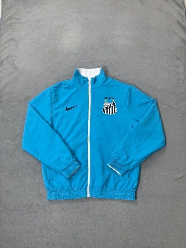FC Santos Jacke Beidseitig Türkis/Weiß