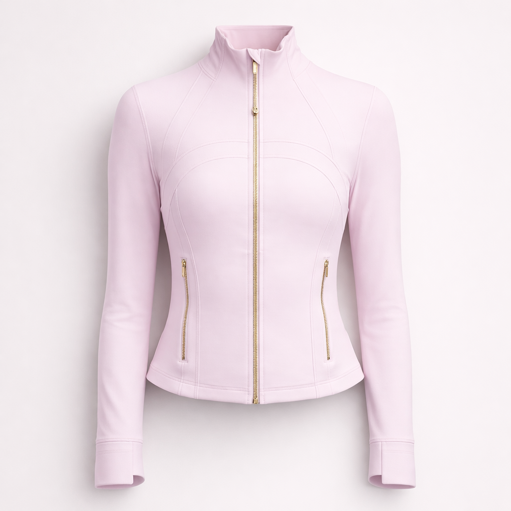Lululemon Define Jacke & Leggins Rosa/Gold