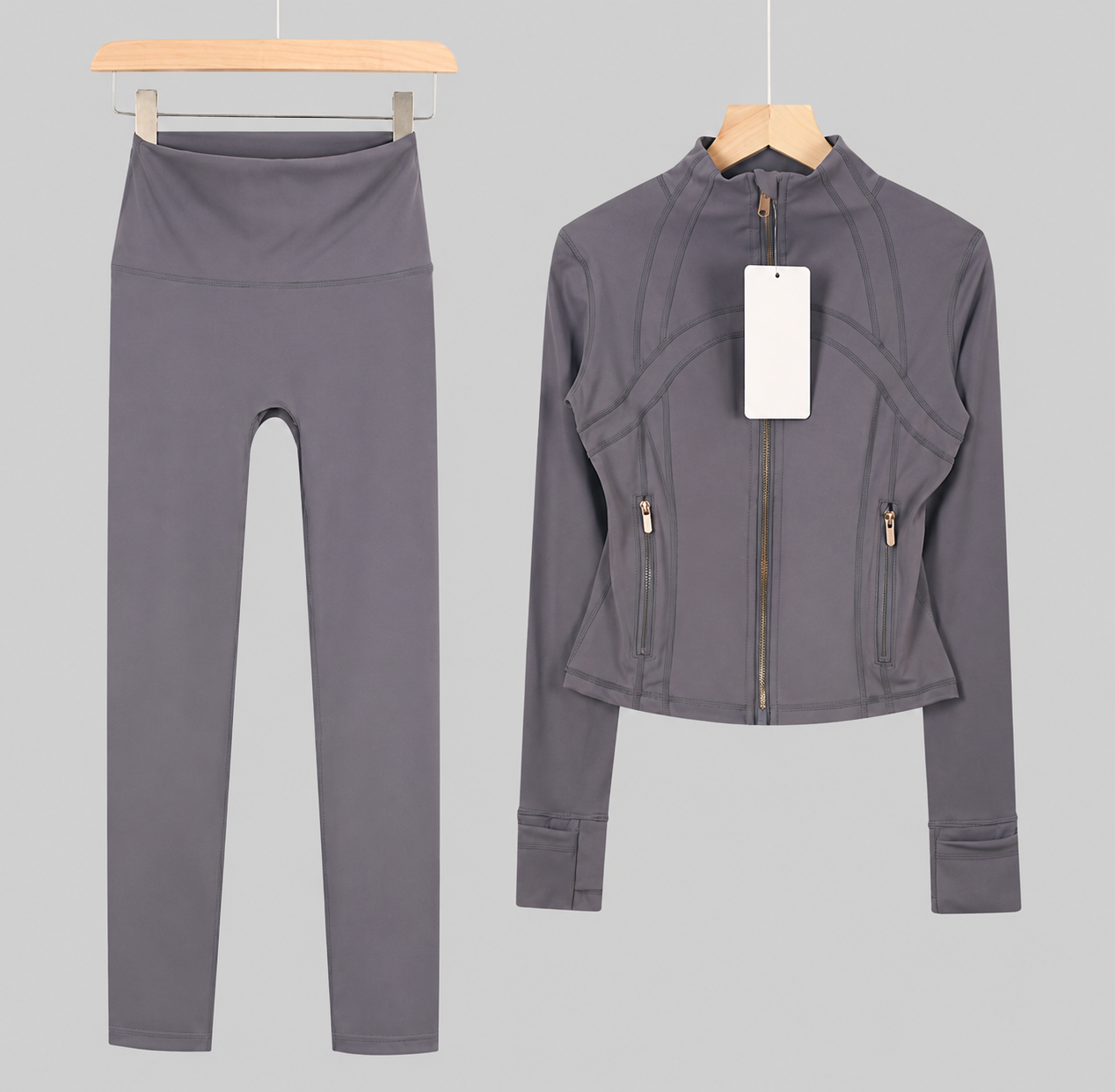 Lulusport Jacke & Leggins Smoky Lila