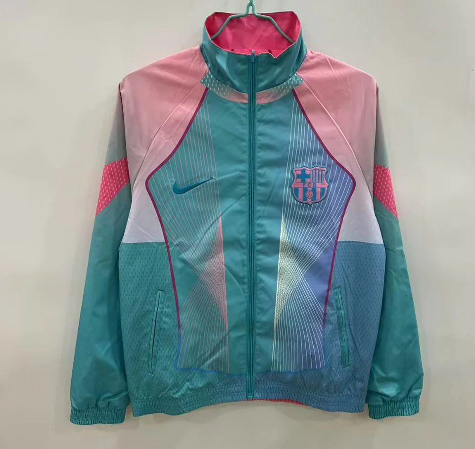 FC Barcelona Jacke Pink/Blau