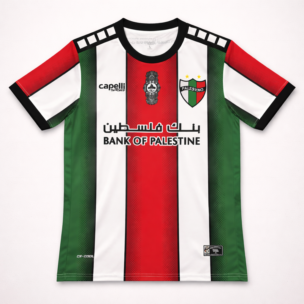 FC Palestine Olivgrün Rot