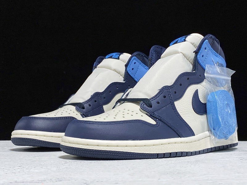 Jordan 1 high obsidian 39
