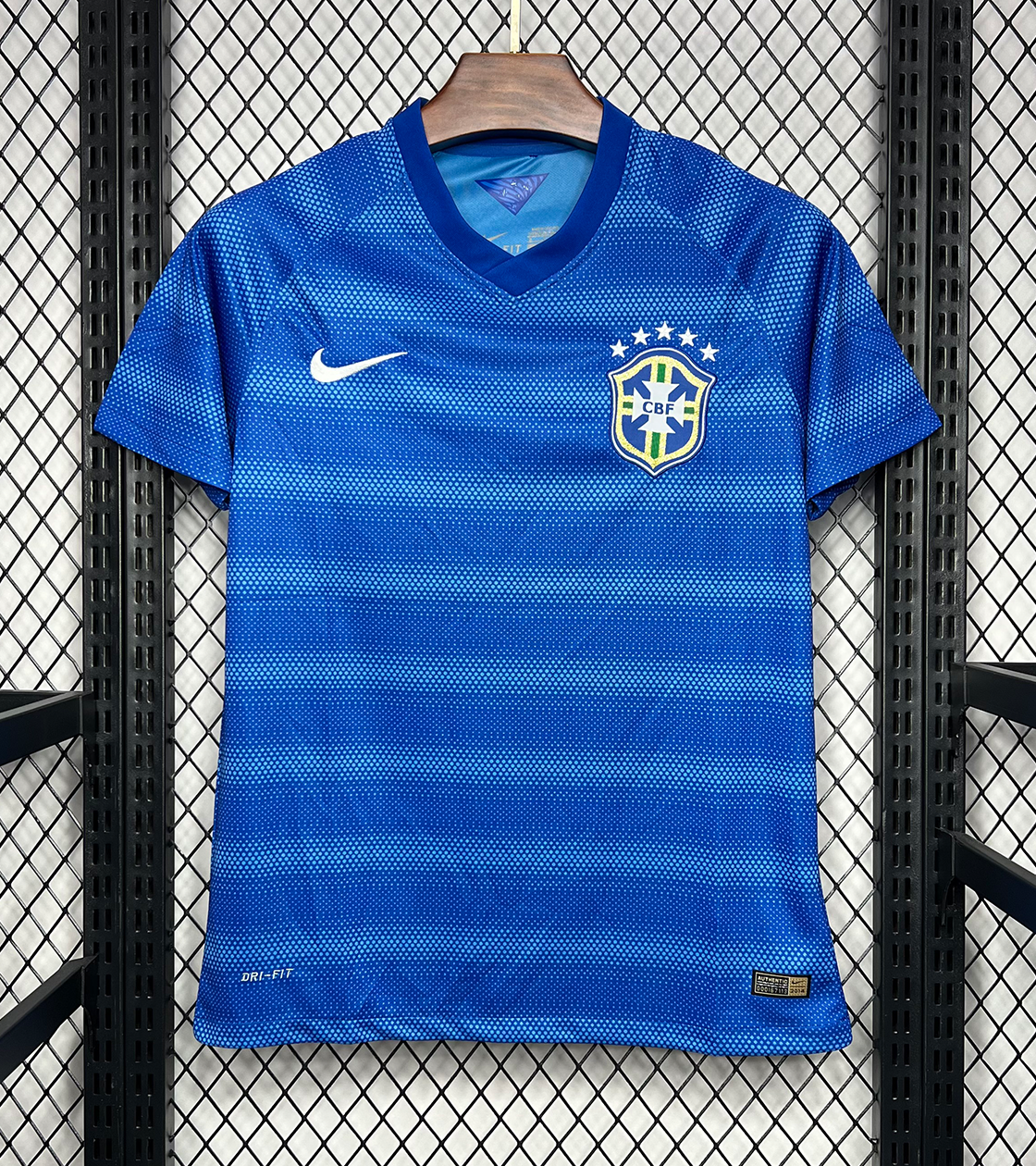 Brasilien 2014 Retro Trikot Away