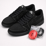 Travis Jordan 1 Low OG Black