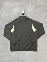 Real Madrid Jacke Olivgrau