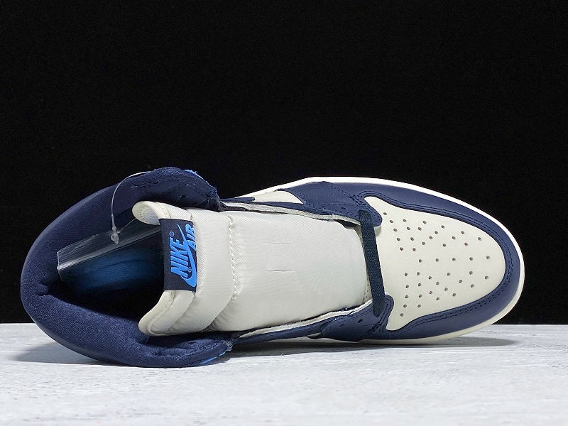 Jordan 1 high obsidian 39