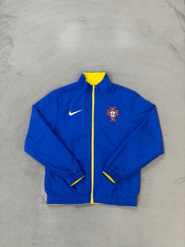 Portugal Jacke Beidseitig Gelb/Blau