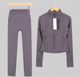 Lulusport Jacke & Leggins Smoky Lila