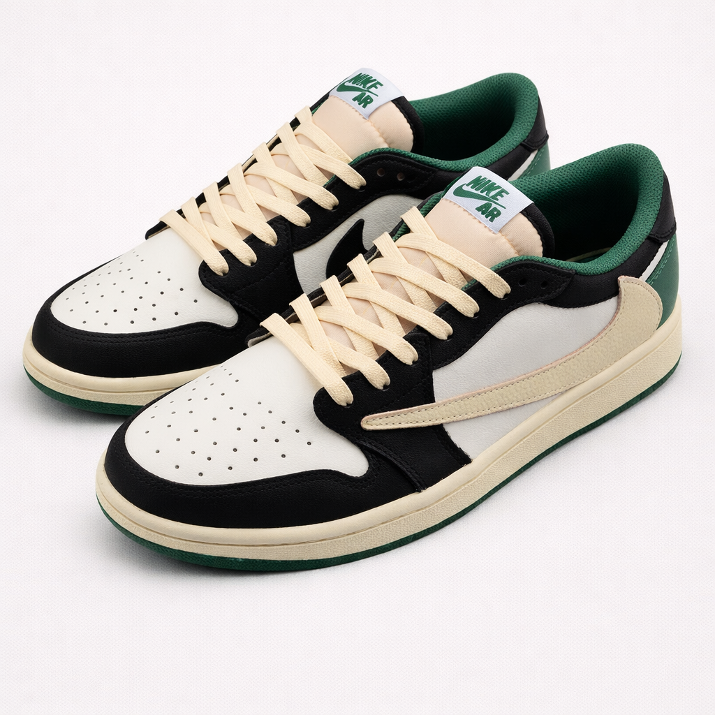 Travis Jordan 1 Low Green