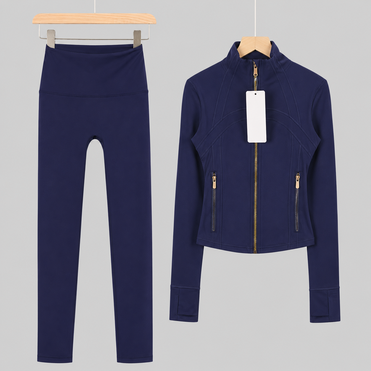 Lulusport Jacke & Leggins Mitternachts Blau