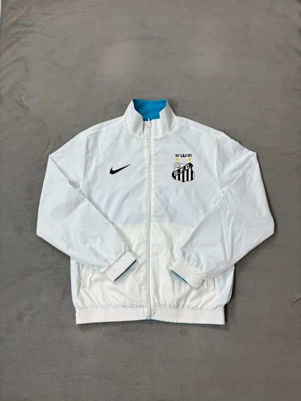 FC Santos Jacke Beidseitig Türkis/Weiß