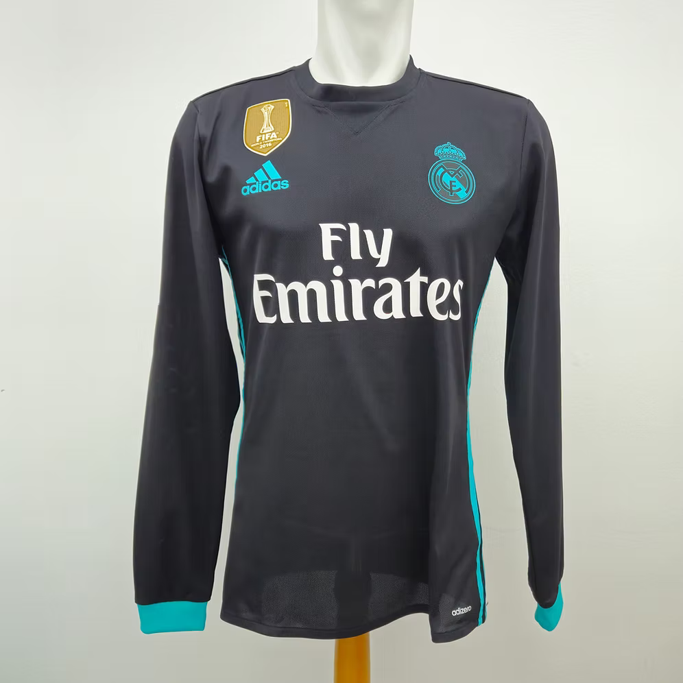 Real Madrid Away 17/18Achraf Hakimi 19 Short Sleeve (M)