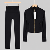 Lulusport Jacke & Leggins Schwarz