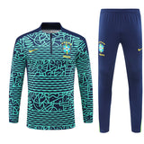 Brasilien Trainingsanzug Navy Blue