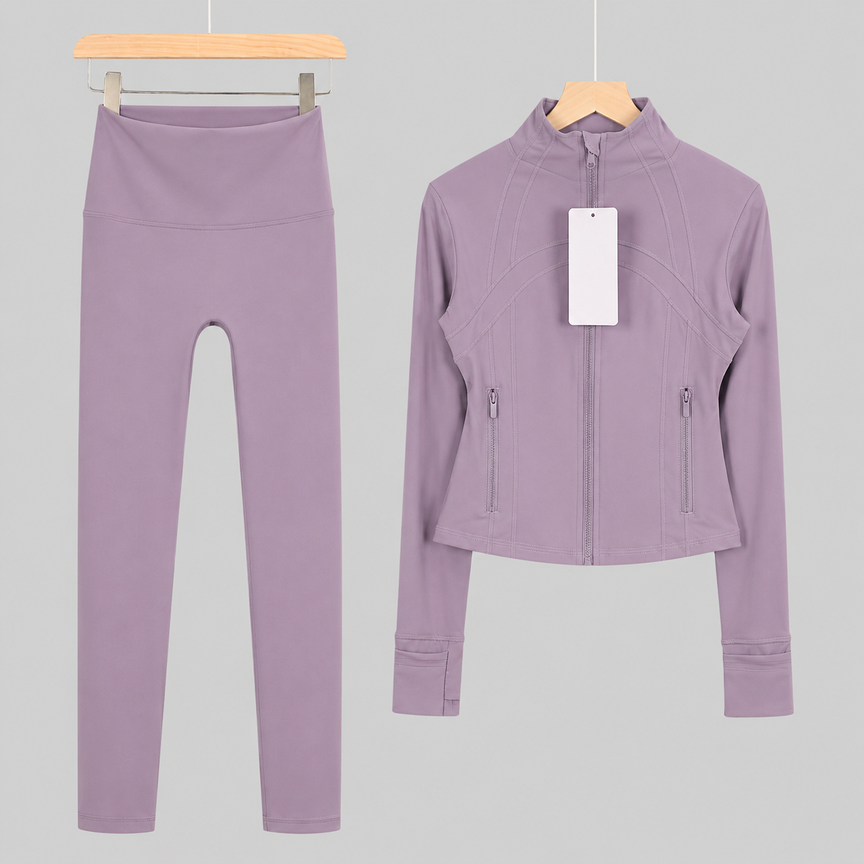 Lulusport Jacke & Leggins Lila