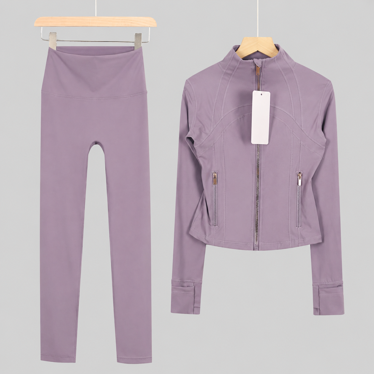 Lulusport Jacke & Leggins Lila