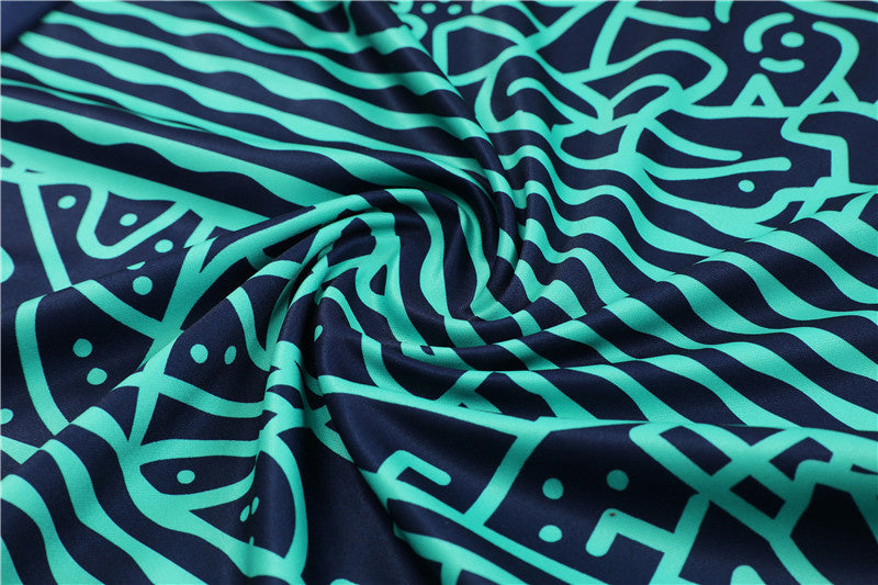 Brasilien Trainingsanzug Navy Blue