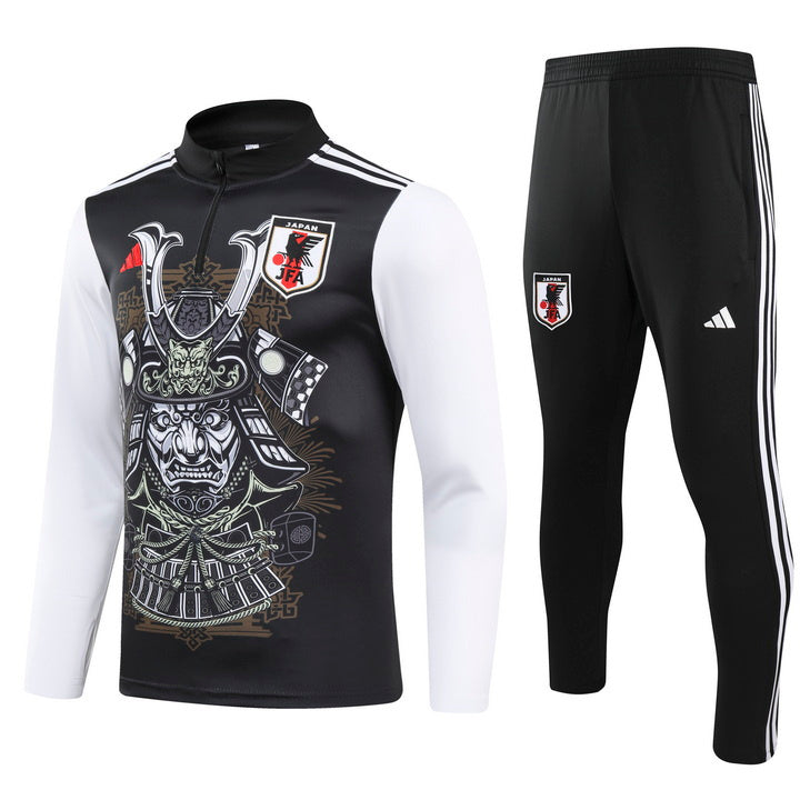 Japan Trainingsanzug Schwarz Samurai