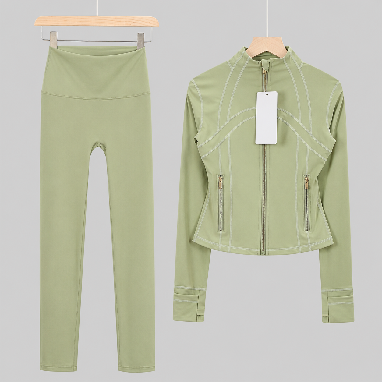 Lulusport Jacke & Leggins Mesmerising Grün