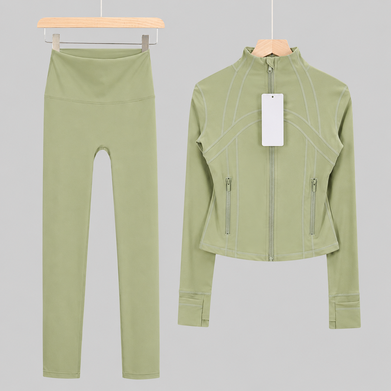 Lulusport Jacke & Leggins Mesmerising Grün