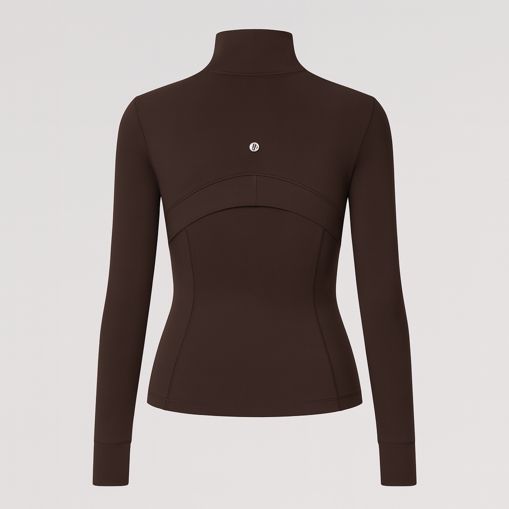 Lululemon Define Jacke & Leggins Braun/Gold