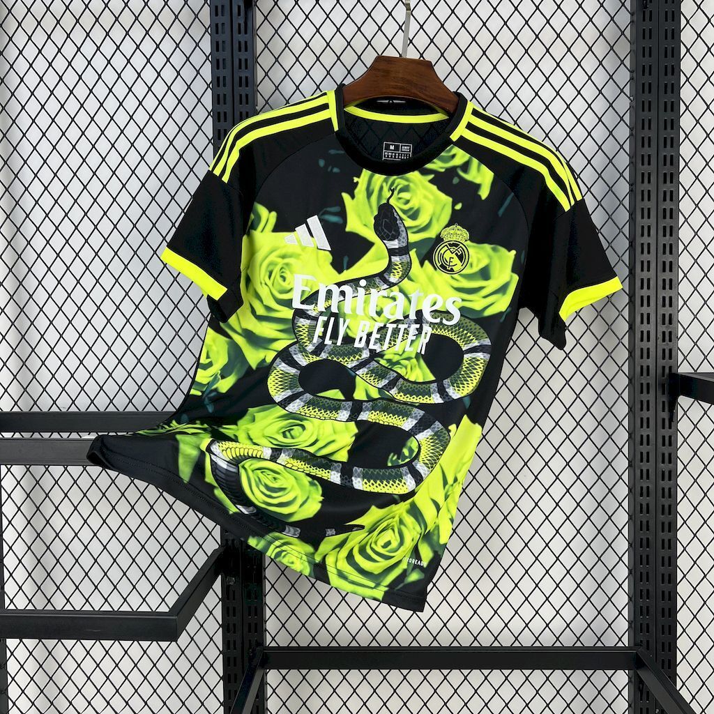 Real Madrid Green Rose Bamboo Leaf Green 25/26
