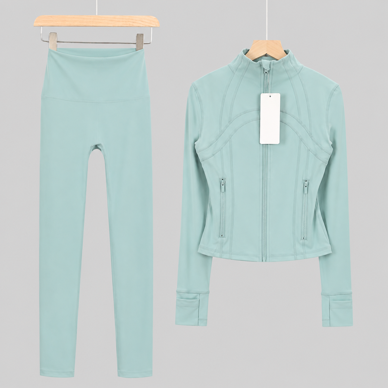 Lulusport Jacke & Leggins Mesmerising Crystal Grün