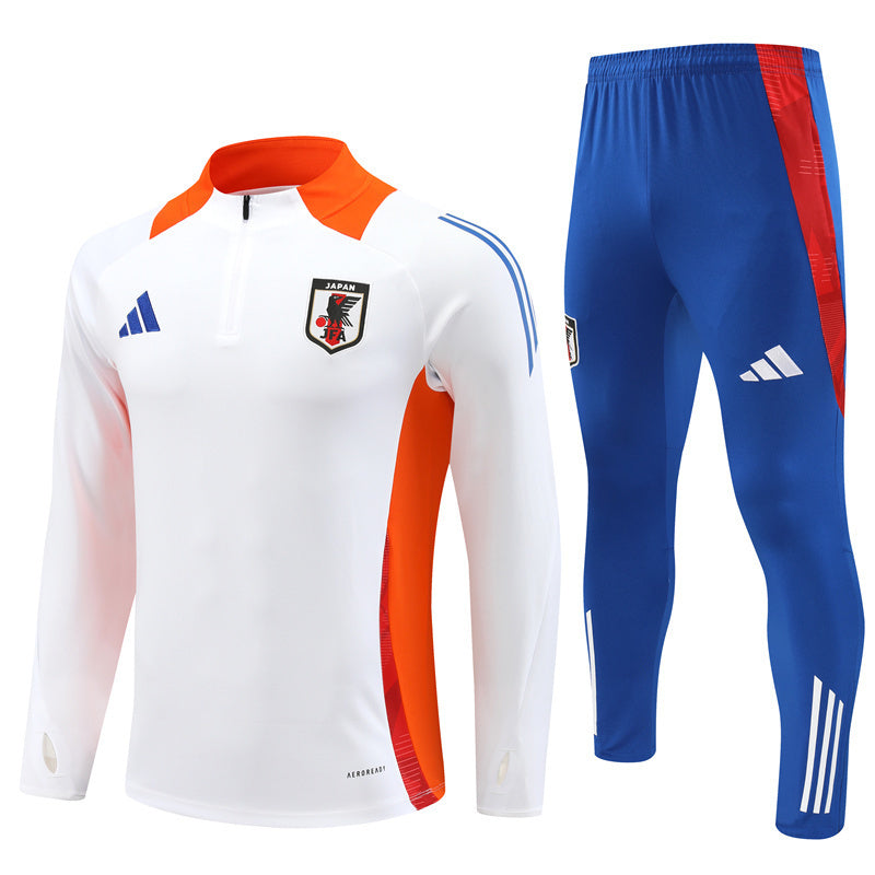 Japan Trainingsanzug White Orange