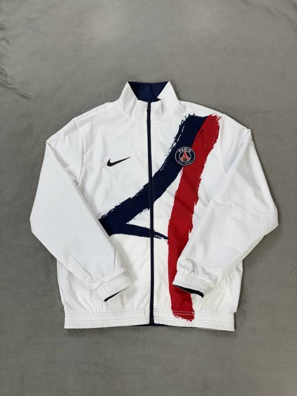 Paris Saint Germain Jacke Beidseitig Weiß/Blau