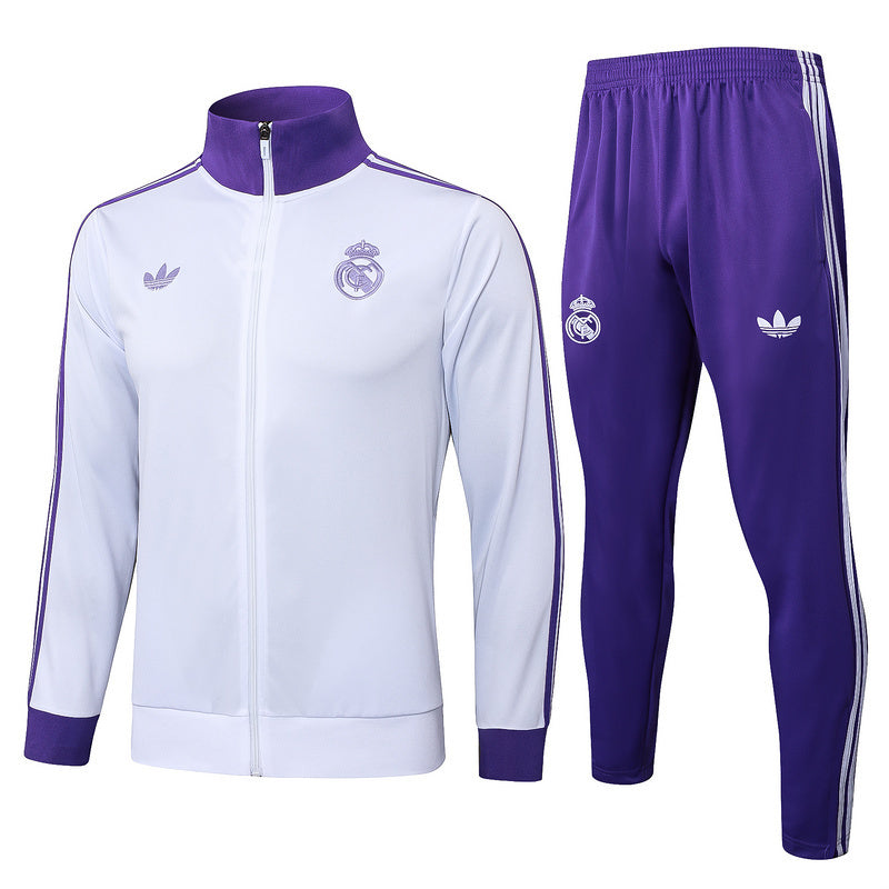 Real Madrid Trainingsanzug mit Zipper 2025/26