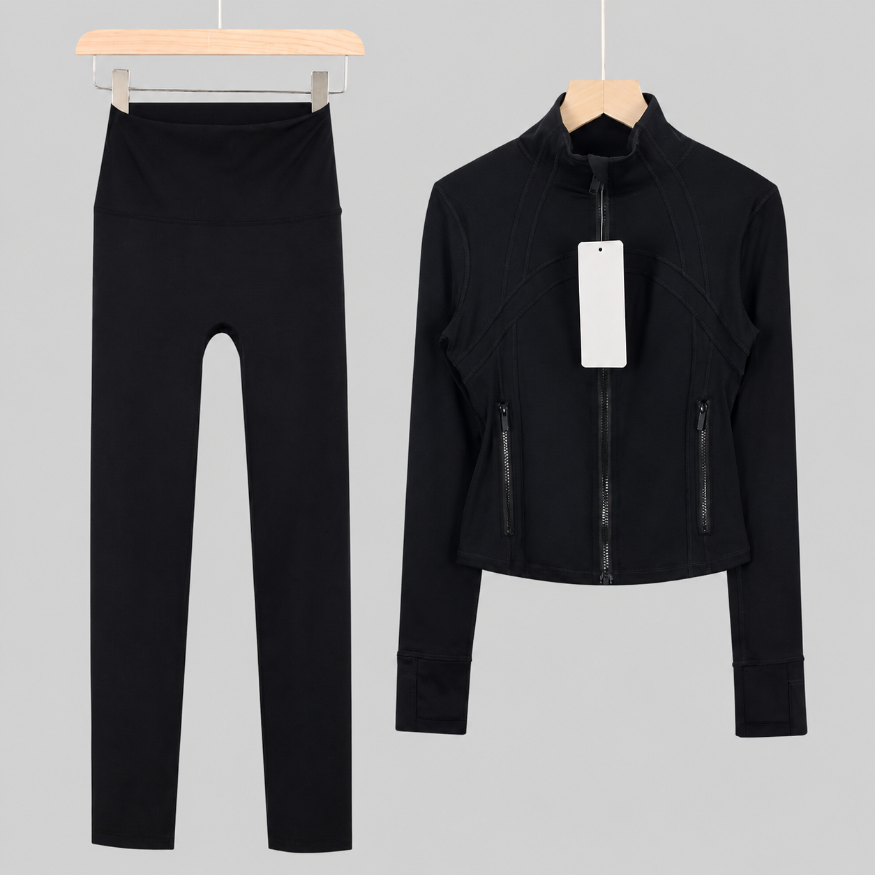 Lulusport Jacke & Leggins Schwarz
