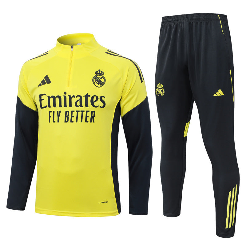 Real Madrid Trainingsanzug Gelb 2025/26
