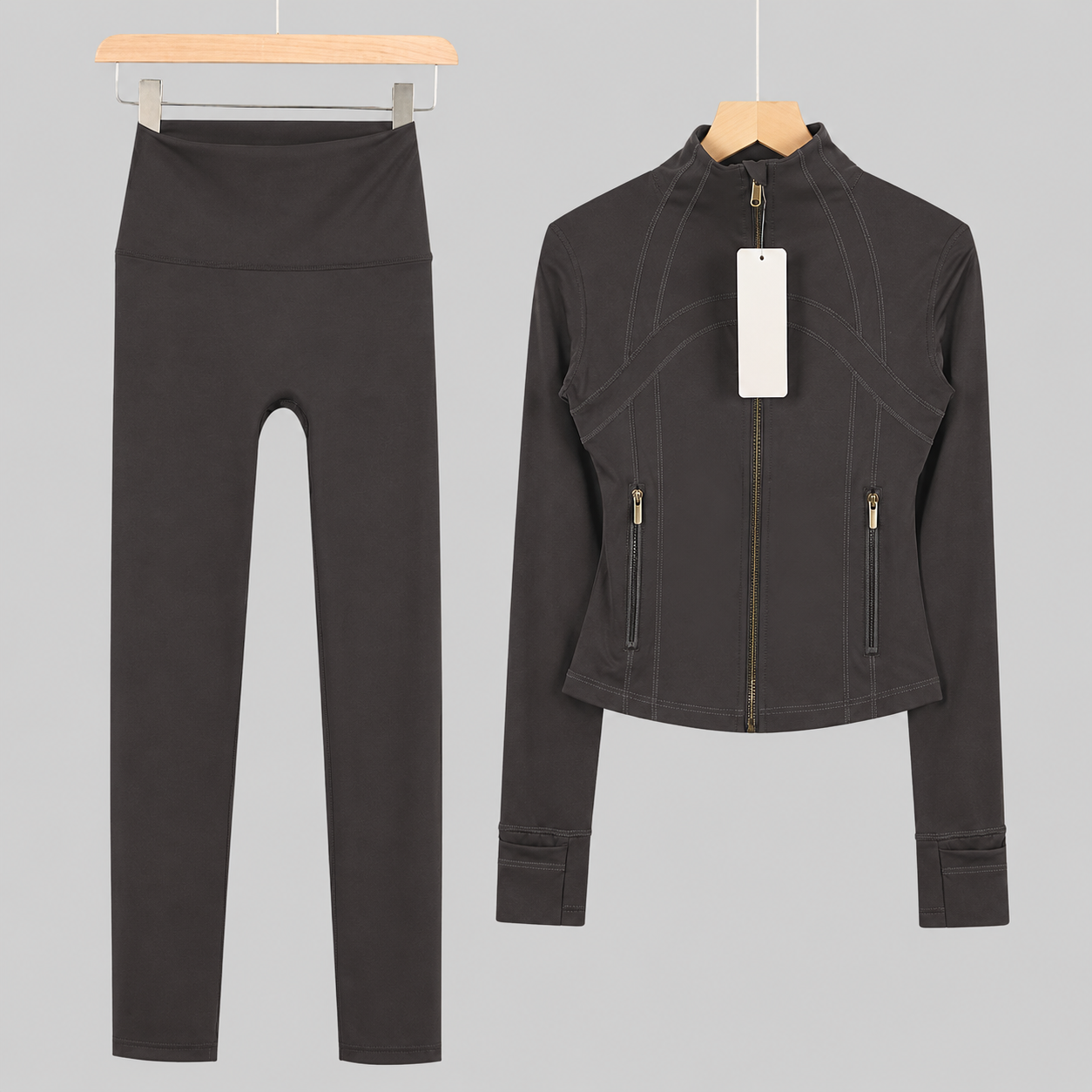 Lulusport Jacke & Leggins Sage Grau